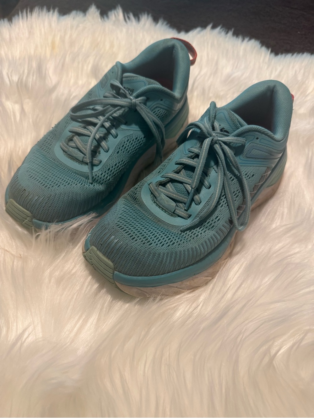 Hoka One One Women's Aqua Mesh Lace-Up Running Shoes